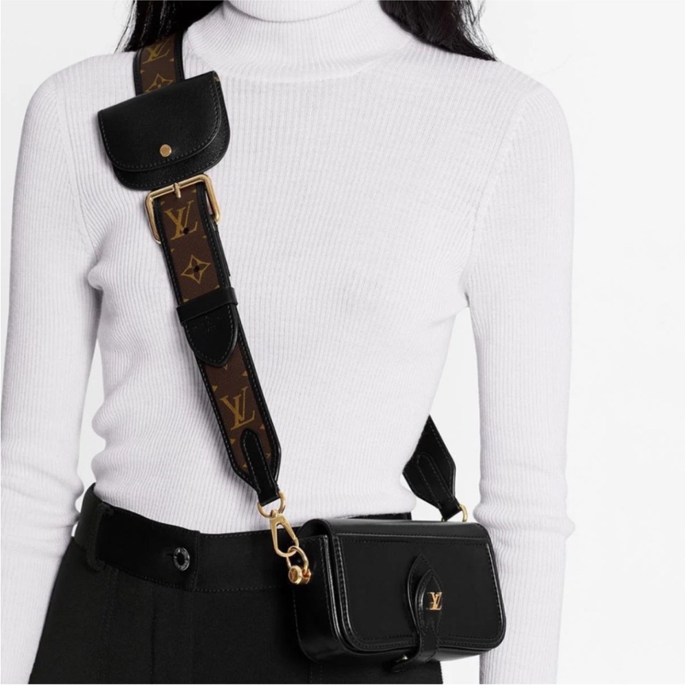 new LV officer crossbody body bag